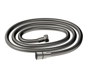 Flexo H 1/2"-H 1/2" 1,70m PVC Brushed Metal